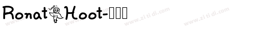 Ronat Hoot字体转换